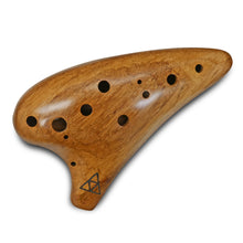 Load image into Gallery viewer, 12 Hole Zelda Wooden Tenor Ocarina