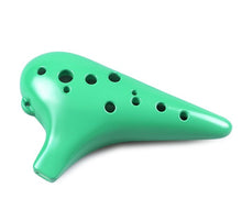 Load image into Gallery viewer, 12 Hole Plastic Tenor Ocarina in C Major (7 Colors)