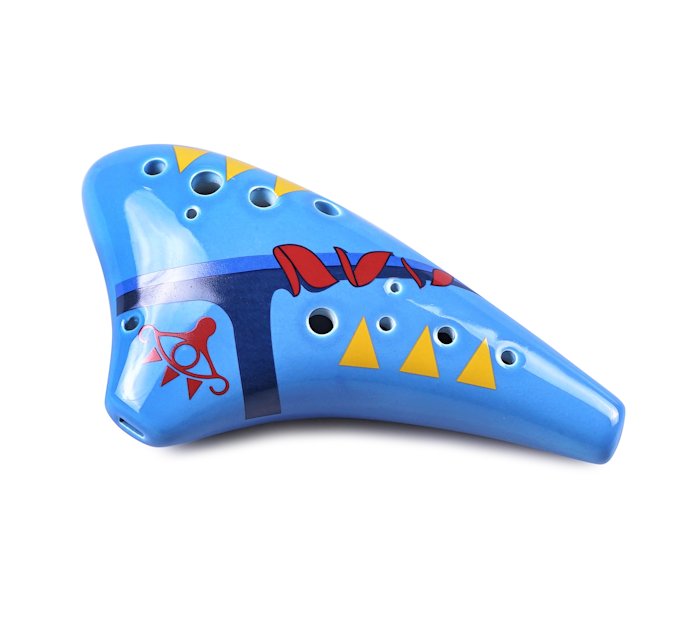 12 Hole Sheik Tenor Ocarina with Zelda Songbook STL Ocarina