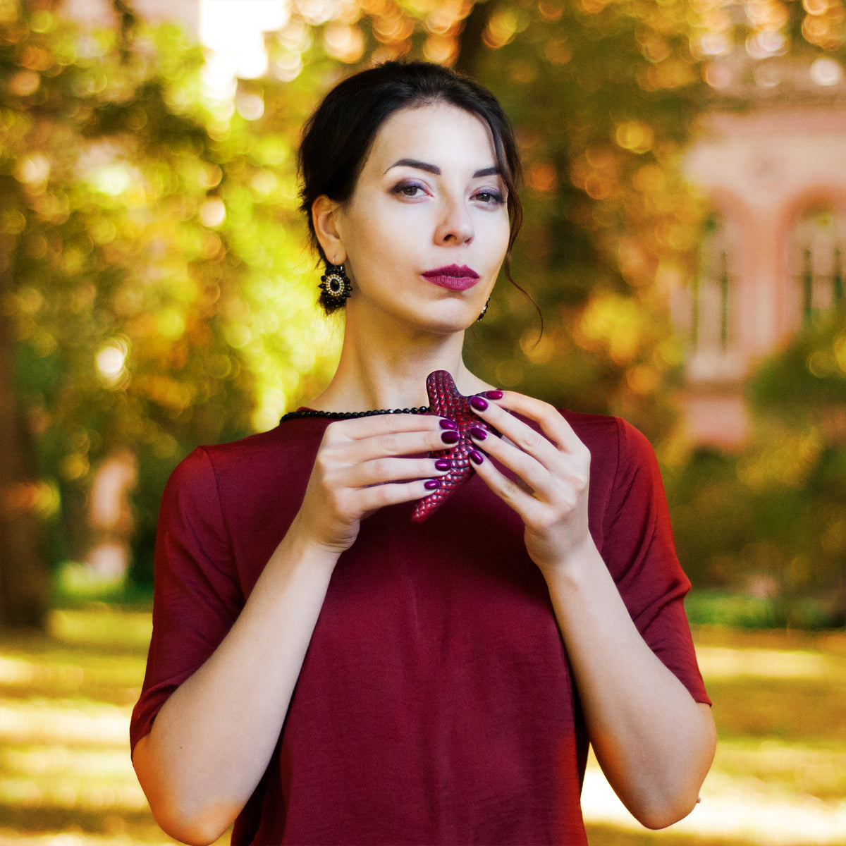 Legend Ocarina Series Ember in F Major (Alto) STL Ocarina