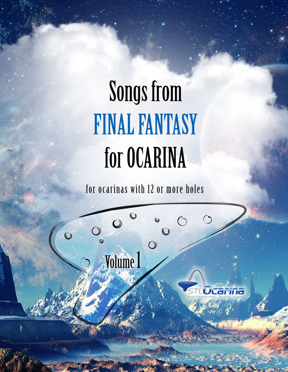 Final Fantasy Songbook for Ocarinas and Treble Instruments STL Ocarina