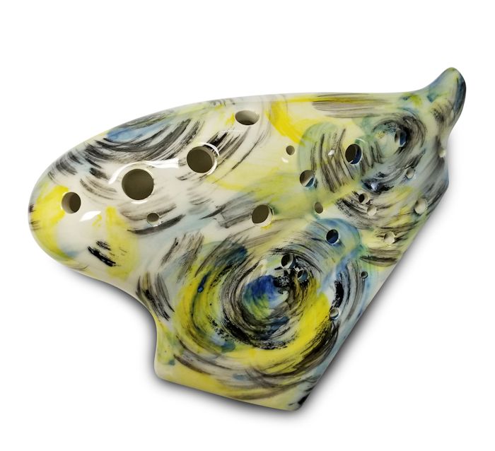 New "Aria" Triple Ocarina STL Ocarina