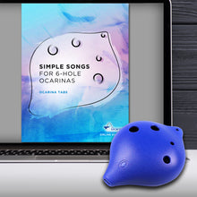 Load image into Gallery viewer, 6 Hole Plastic Ocarina for Beginners and Young Musicians