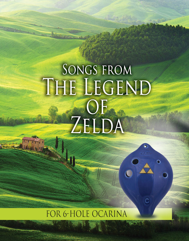 Zelda Songbook for 6Hole Ocarinas STL Ocarina
