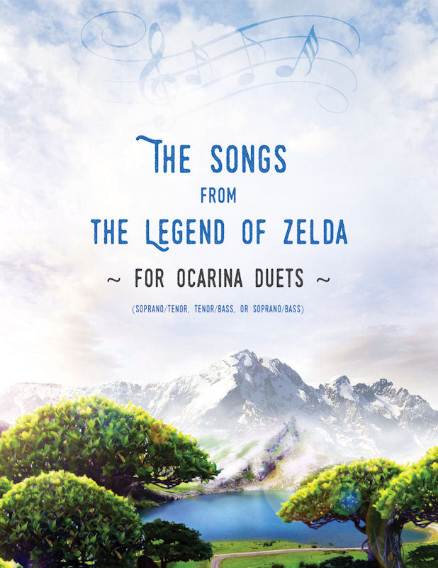 Zelda Songbook for Ocarina Duets STL Ocarina