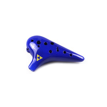 Load image into Gallery viewer, New 12 Hole Plastic Zelda Tenor Ocarina in C Major with Zelda Songbook