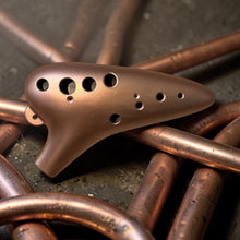Load image into Gallery viewer, 12 Hole Metal Tenor Ocarina in C Major