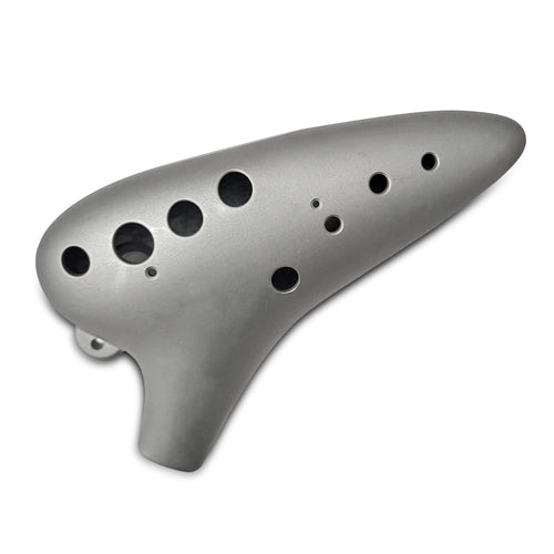 12 Hole Metal Ocarina without Triforce