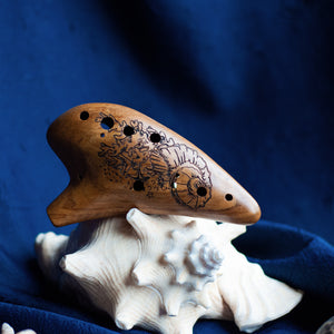 STL Ocarina Wooden Ocarina La Mer 