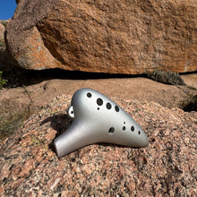 Load image into Gallery viewer, 12 Hole Metal Tenor Ocarina in C Major (Pre-Sale)