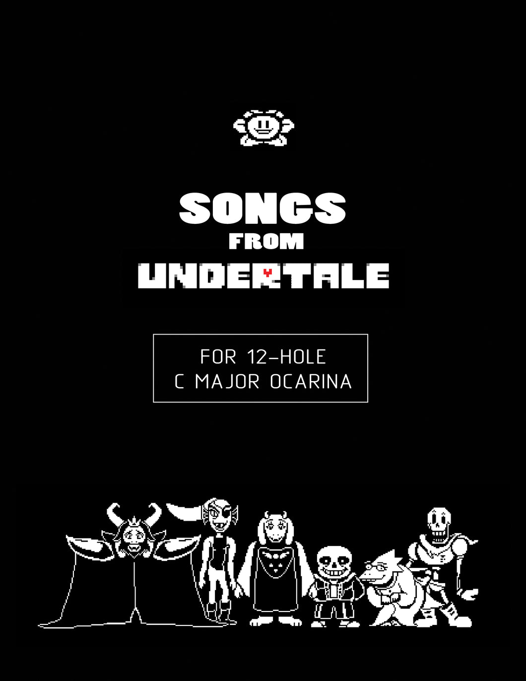 Songs from Undertale for 12-Hole Ocarinas – STL Ocarina