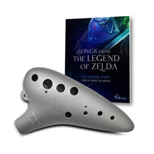 Load image into Gallery viewer, 12 Hole Metal Tenor Ocarina in C Major (Pre-Sale)