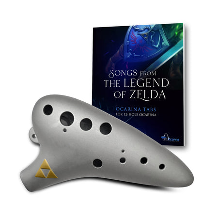 12 Hole Metal Tenor Ocarina in C Major