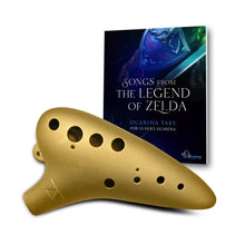 Load image into Gallery viewer, 12 Hole Metal Tenor Ocarina in C Major