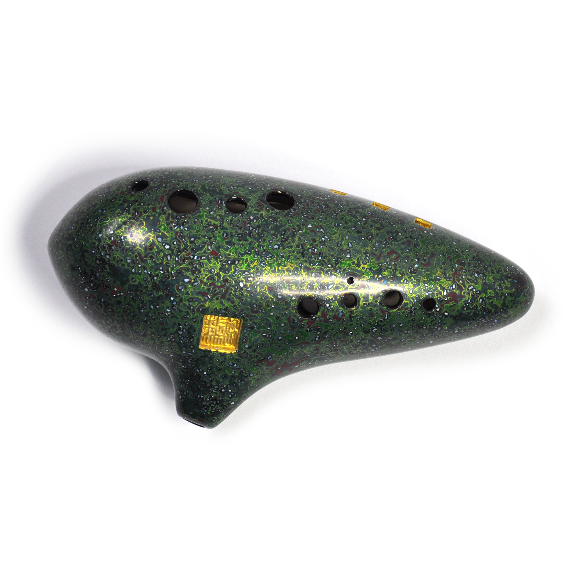 11 Hole Bass Ocarina in C Major by Chen Ching STL Ocarina