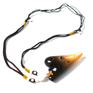 6 Hole E Major Ocarina Mini Necklace (4 colors)