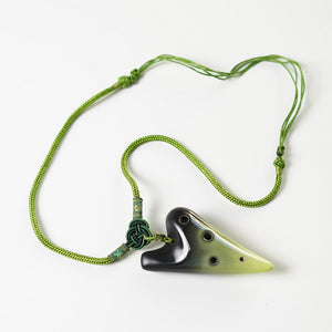 6 Hole E Major Ocarina Mini Necklace (4 colors)