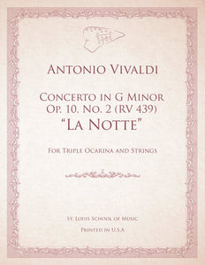 Antonio Vivaldi: Flute Concerto "La notte"