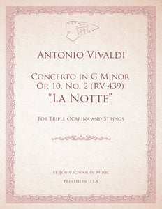 Antonio Vivaldi: Flute Concerto "La notte"