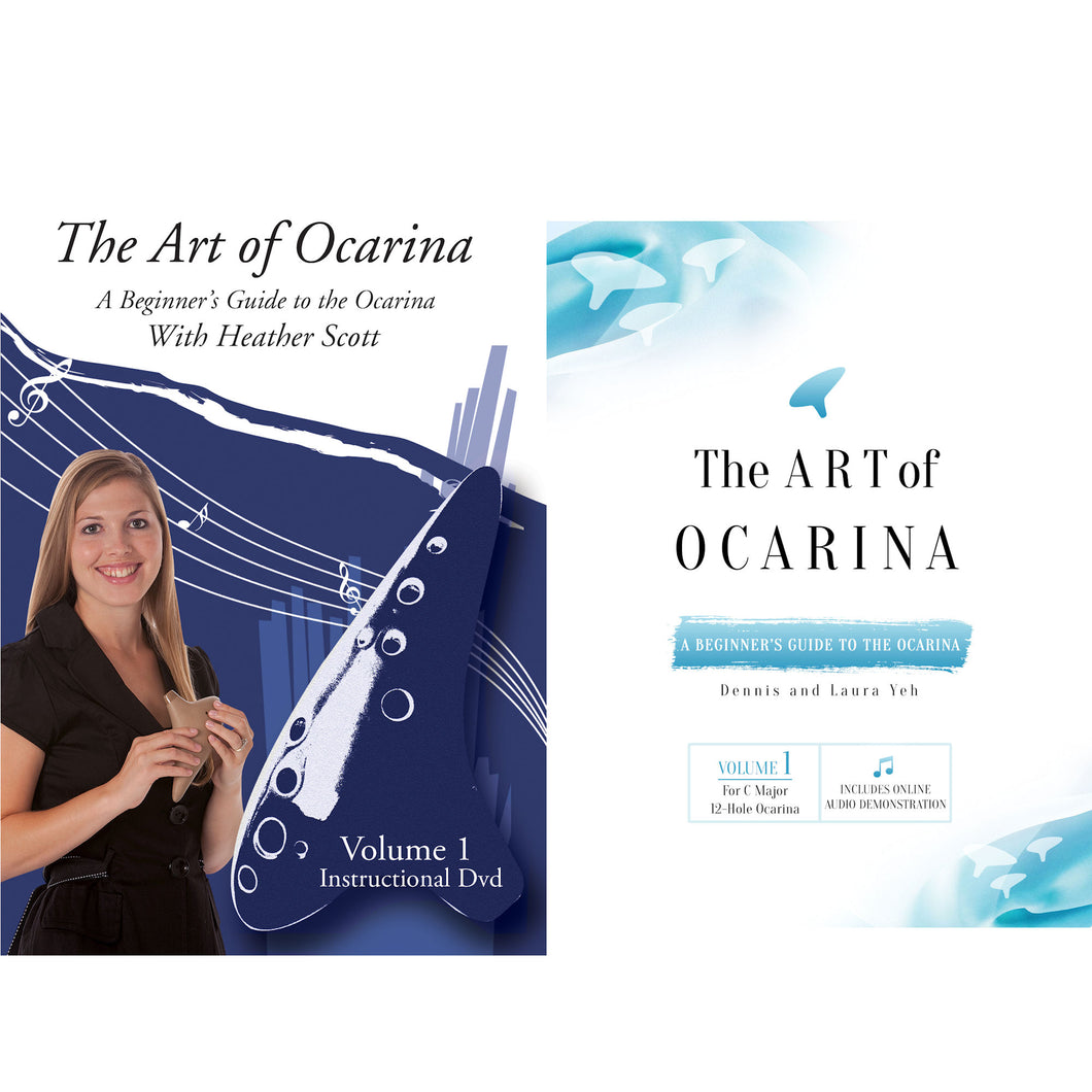 The Art of Ocarina Method Book Volume One and Instructional DVD