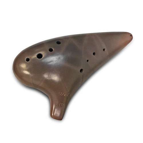 Purple Clay Bass F Major Ocarina