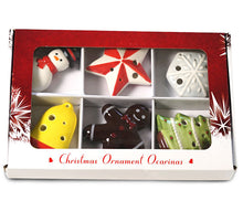 Load image into Gallery viewer, Christmas Ornaments Ocarina Set