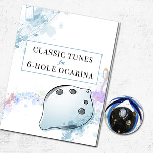 6 Hole Ocarina in C Major "Eclipse"