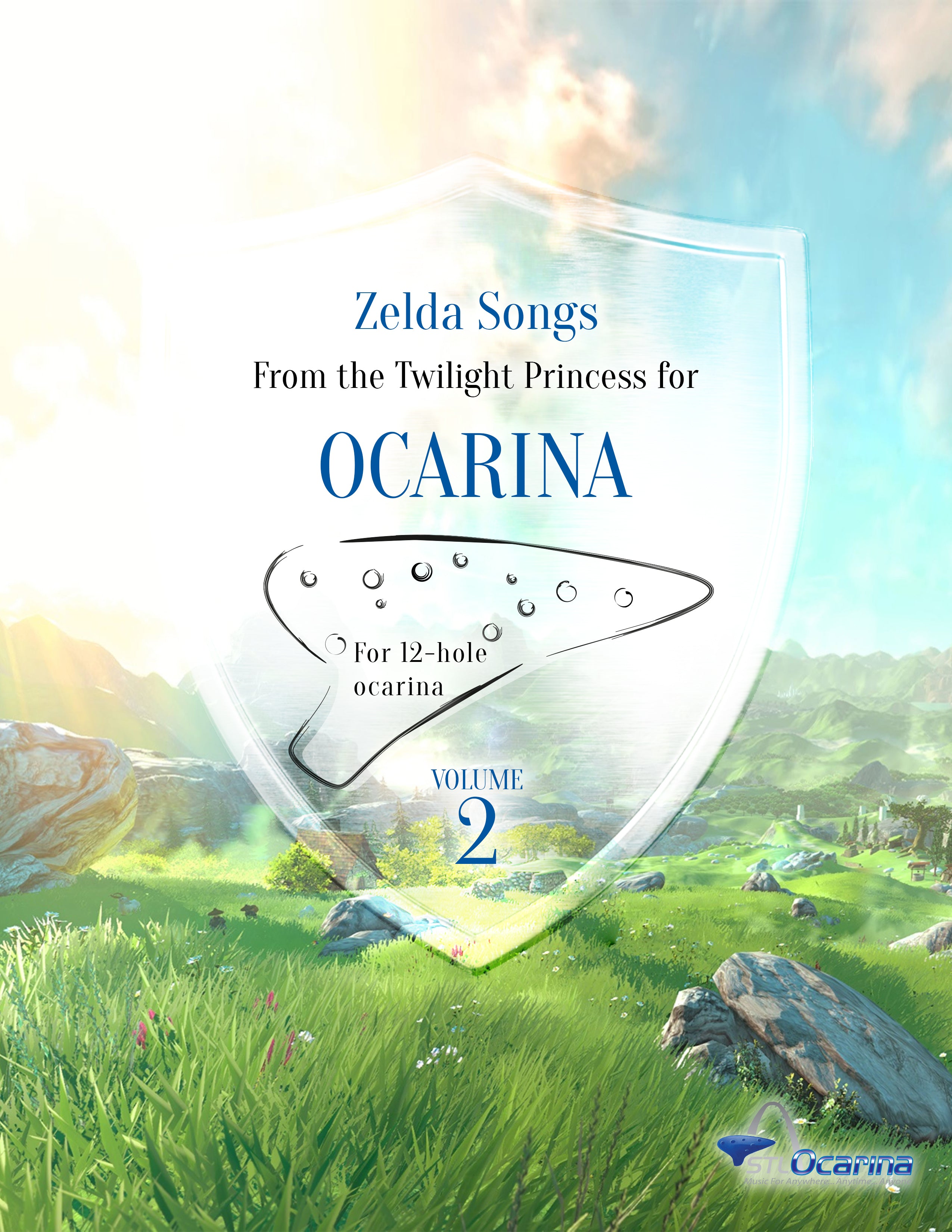 12 Hole Tenor Ocarina with Zelda Songbook – STL Ocarina