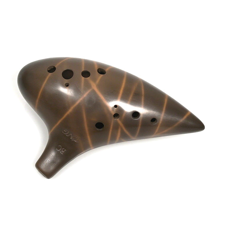Purple Clay Bass C Major STL Ocarina