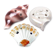 Load image into Gallery viewer, Seashell Ocarinas