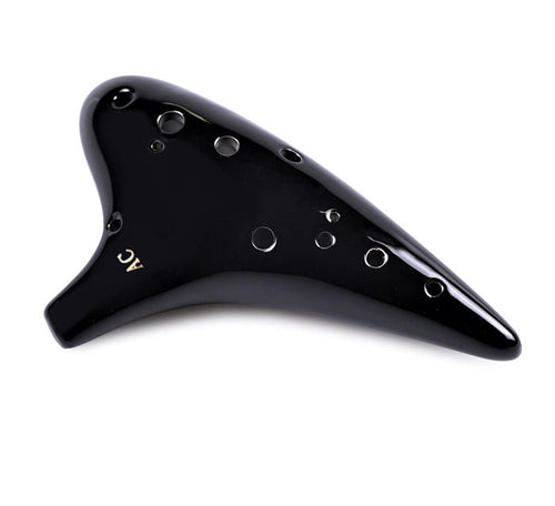 12 Hole Zelda Tenor (Black) with Star Wars Songbook